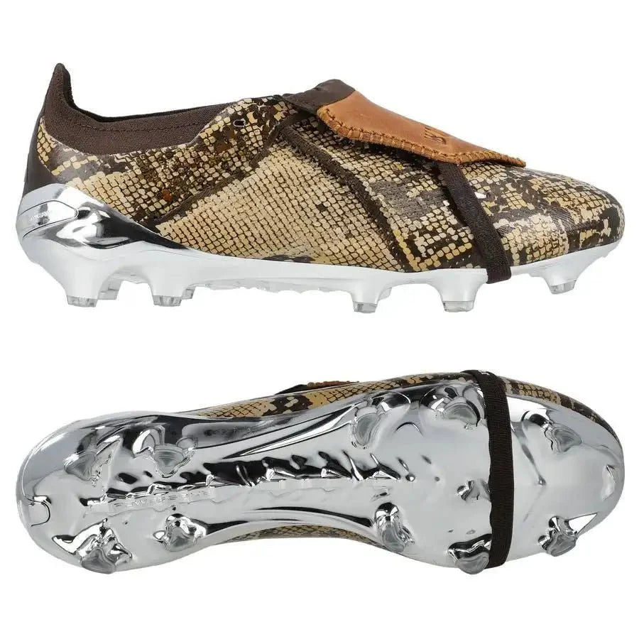 Predator Elite FG Wales Bonner - Castanho/Prateado Metálico