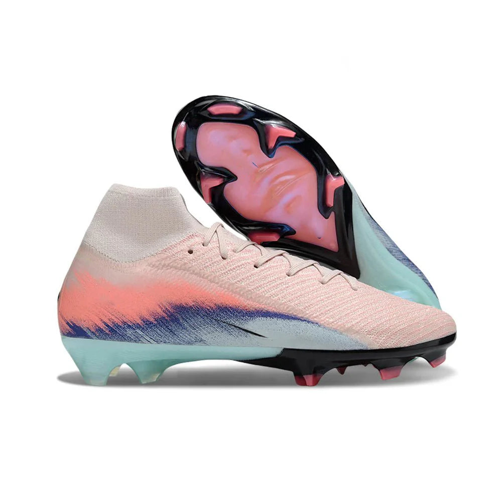Mercurial Superfly X Elite FG Rosa Claro/Azul Claro