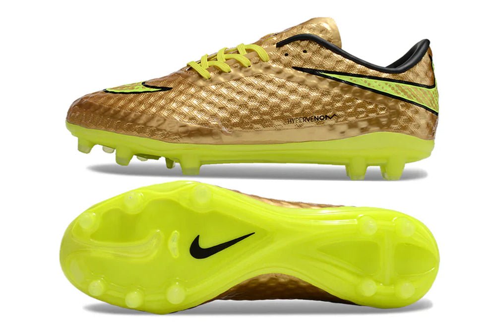 Hypervenom Phantom I Elite FG Dourado/Verde