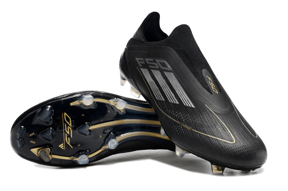 F50 Elite Sem Atacadores FG Faísca Escura