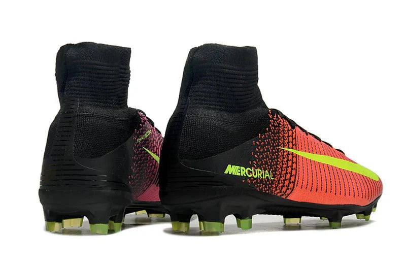 Mercurial Superfly V Elite FG Laranja/Preto