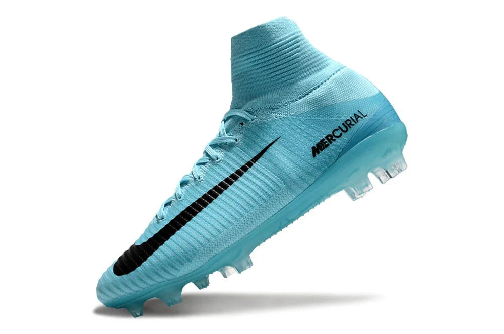 Mercurial Superfly V Elite FG Azul Claro