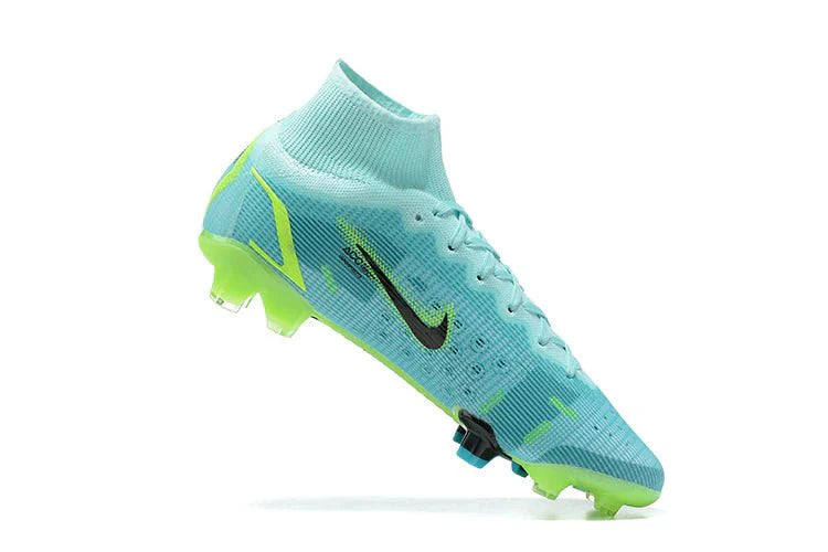Mercurial Superfly VIII Elite FG Impulso Azul Claro/Verde Claro