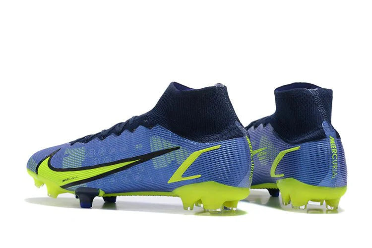 Superfly VIII Elite FG Recarregar Azul/Verde Claro