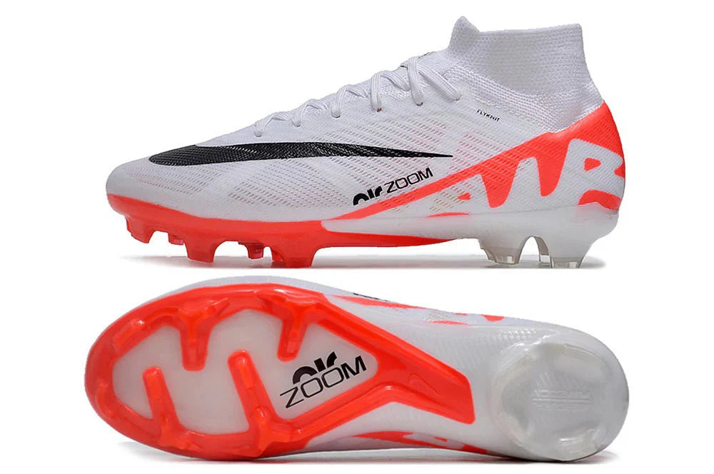 Mercurial Superfly IX Elite FG Pronto Branco/Laranja