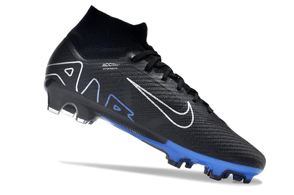 Mercurial Superfly IX Elite FG Preto/Azul