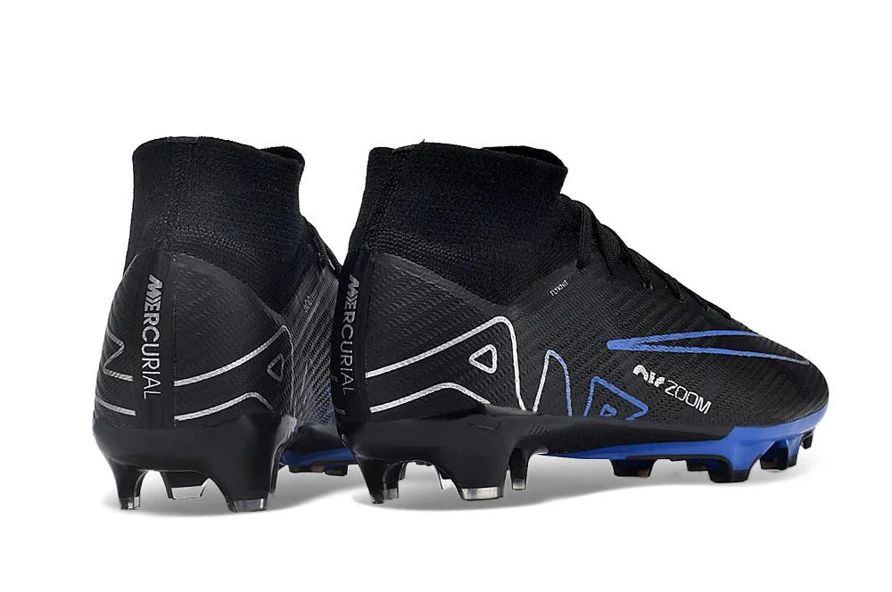Mercurial Superfly IX Elite FG Preto/Azul