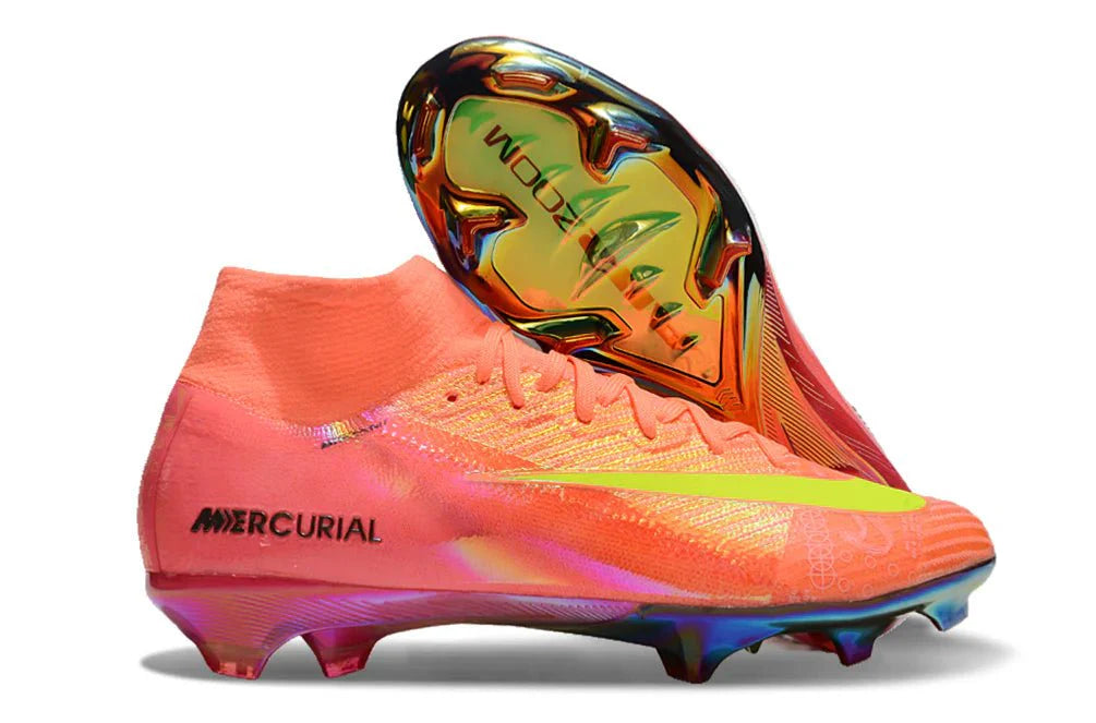Mercurial Superfly X Elite FG Laranja/Rosa