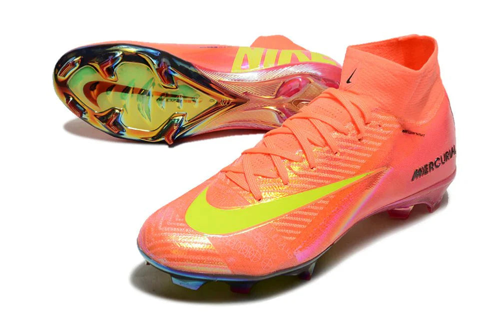 Mercurial Superfly X Elite FG Laranja/Rosa
