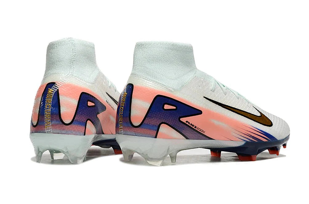 Mercurial Superfly X Elite FG Branco/Rosa