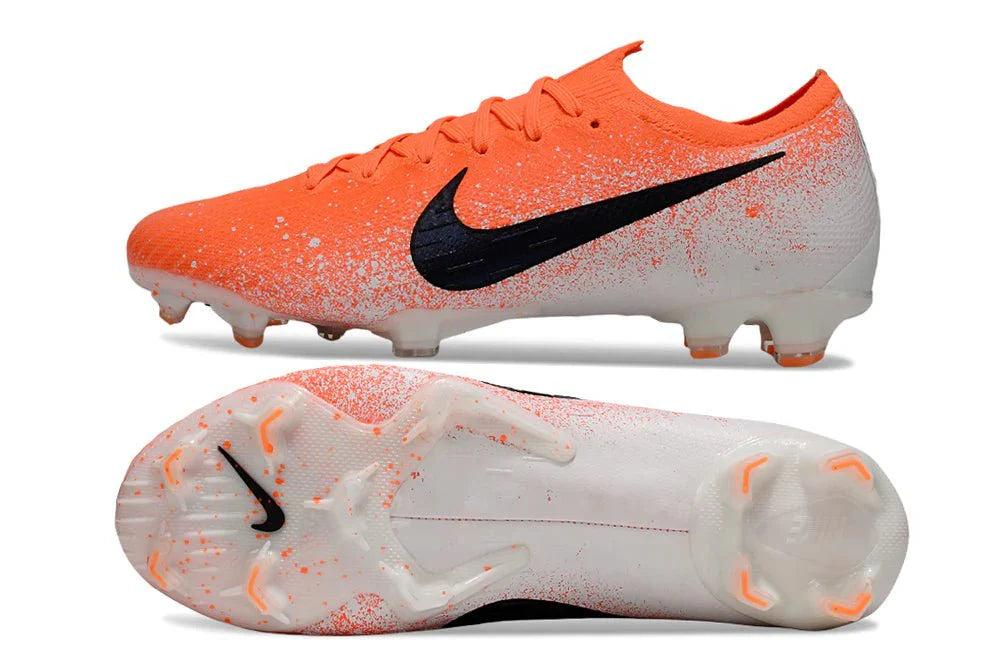 Mercurial Vapor XII Elite FG Laranja/Branco