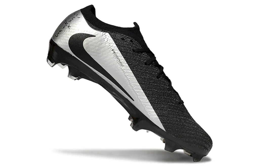 Mercurial Vapor XVI Elite FG Prateado/Preto Travis Scott