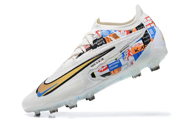Phantom GX Low Elite FG Branco/Azul Harry Kane