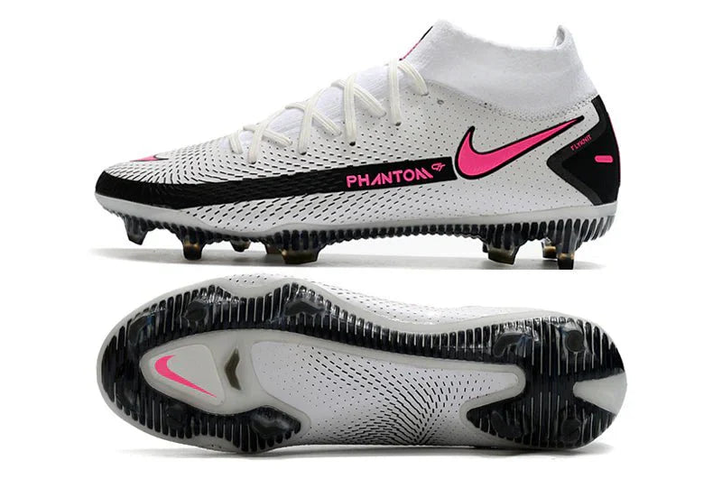 Phantom GT II High Elite FG Branco/Rosa
