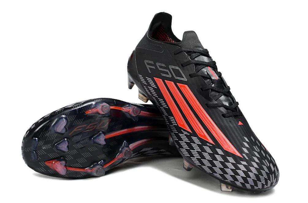 F50 Laced Elite FG Preto/Vermelho coleção "Immortal DNA"
