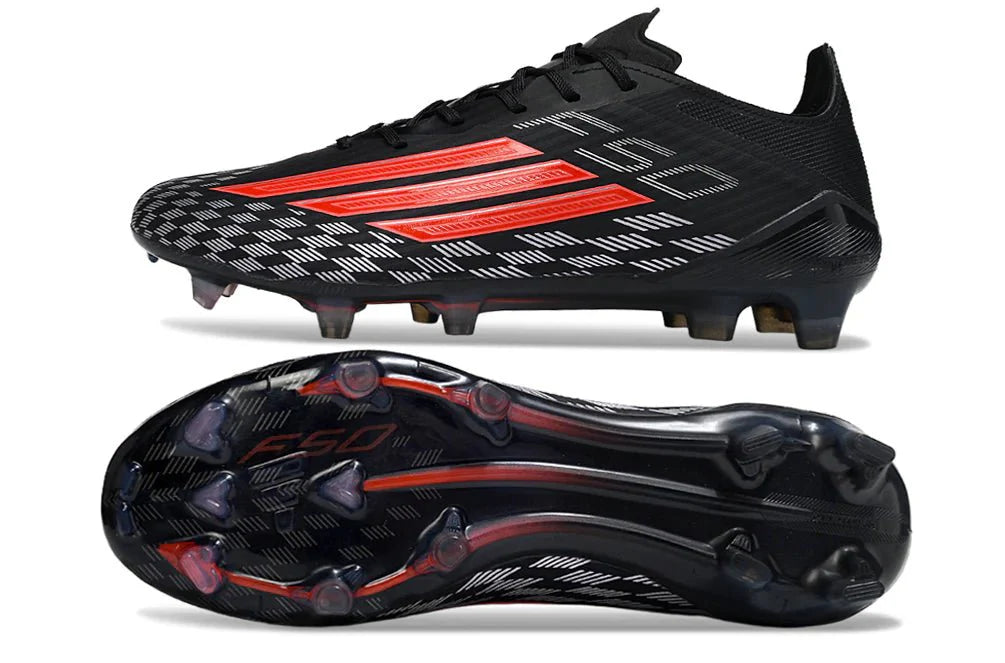 F50 Laced Elite FG Preto/Vermelho coleção "Immortal DNA"