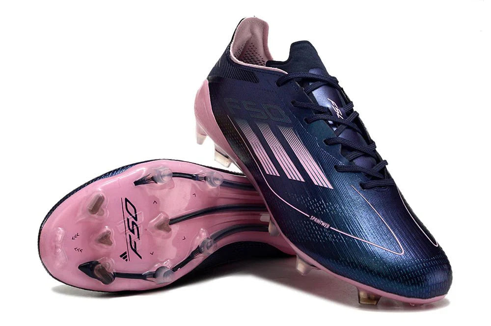 F50 Laced Elite FG Azul/Rosa