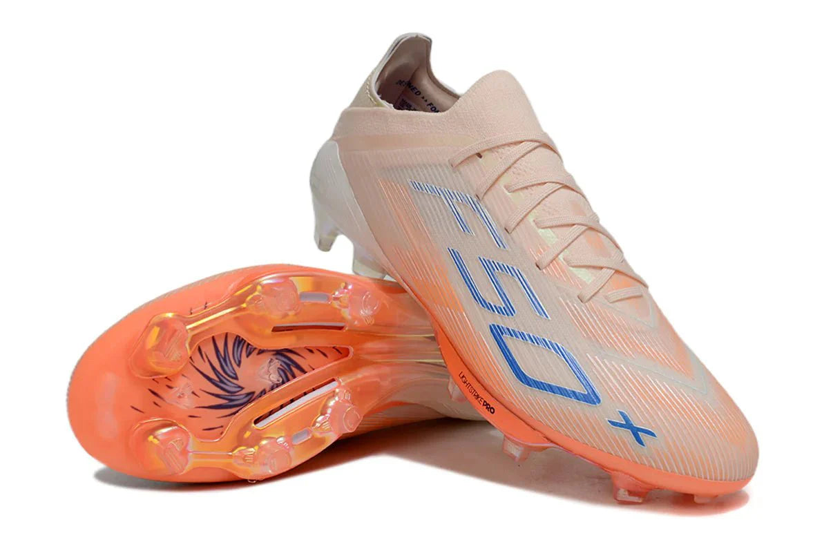 F50+ Elite FG com atacadores Sparkfusion Laranja