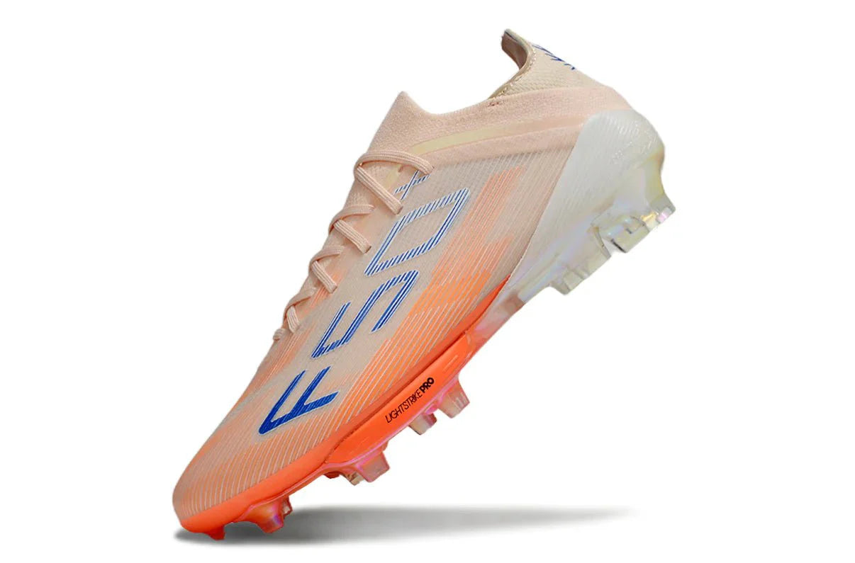 F50+ Elite FG com atacadores Sparkfusion Laranja