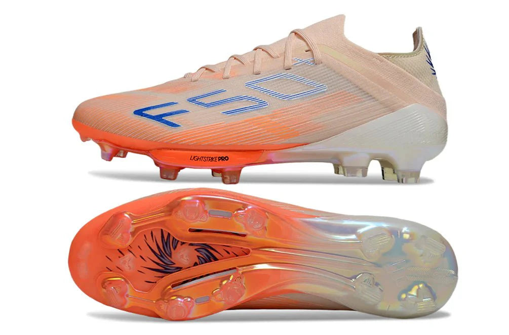 F50+ Elite FG com atacadores Sparkfusion Laranja
