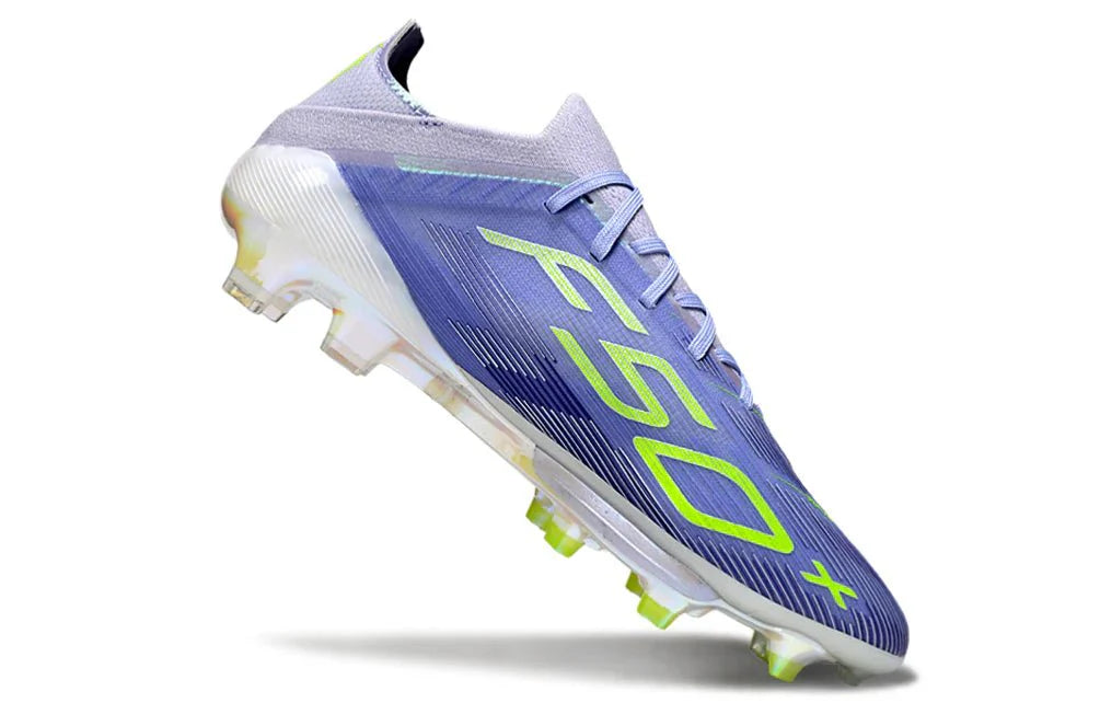 F50+ Elite FG com atacadores Roxo/Volt