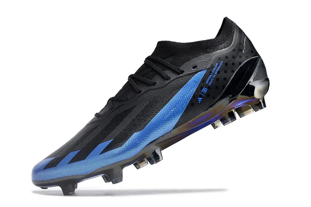 X Crazyfast Elite FG com atacadores Azul/Preto Bugatti