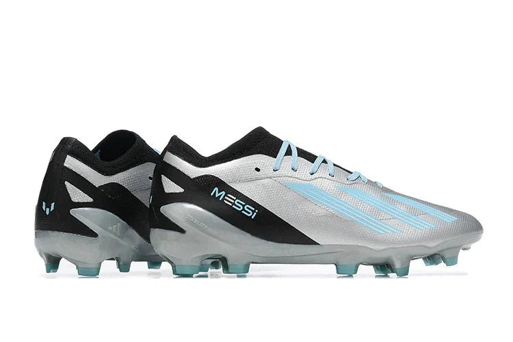 X Crazyfast Elite FG com atacadores Prateado/Preto Messi