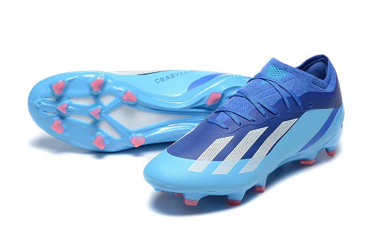 X Crazyfast Elite FG com atacadores Azul