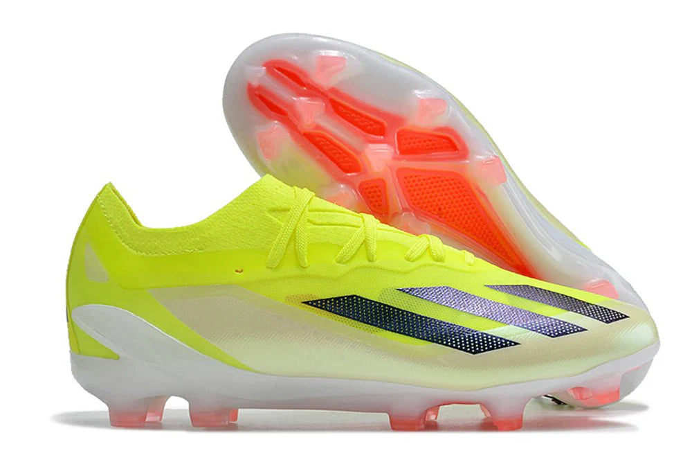 X Crazyfast Elite FG com atacadores Amarelo Solar