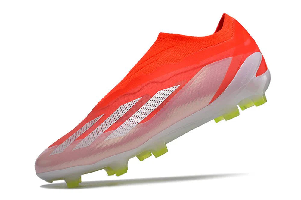 X Crazyfast Elite FG sem atacadores Branco/Laranja Citrus Energia