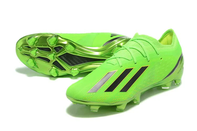 X Speedportal Elite FG com atacadores Verde Solar/Preto