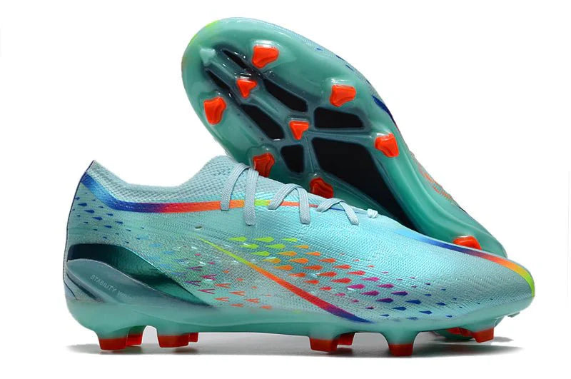 X Speedportal Elite FG com atacadores Azul Claro