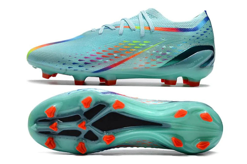 X Speedportal Elite FG com atacadores Azul Claro