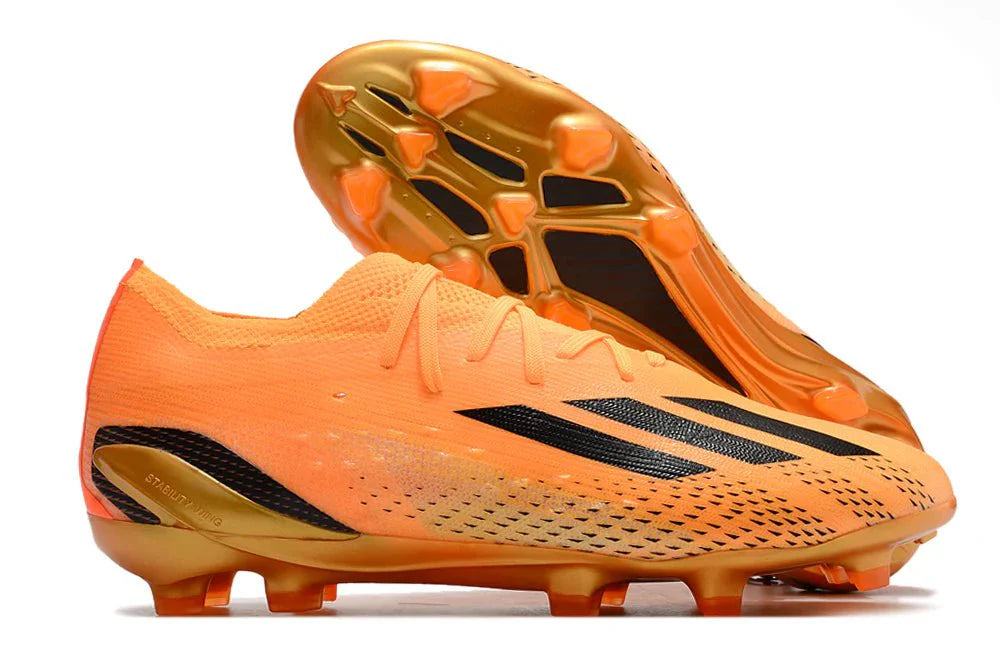 X Speedportal Elite FG com atacadores Laranja/Preto