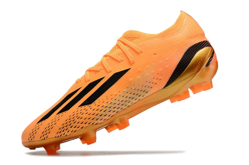 X Speedportal Elite FG com atacadores Laranja/Preto