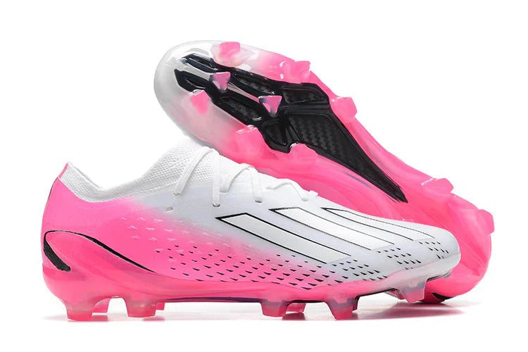 X Speedportal Elite FG com atacadores Branco/Rosa Choque