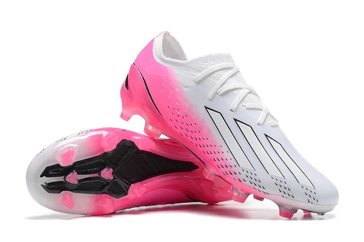 X Speedportal Elite FG com atacadores Branco/Rosa Choque