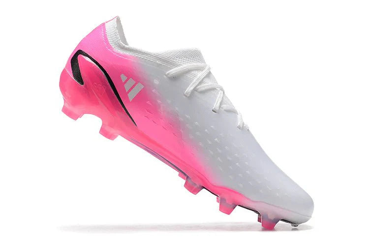 X Speedportal Elite FG com atacadores Branco/Rosa Choque