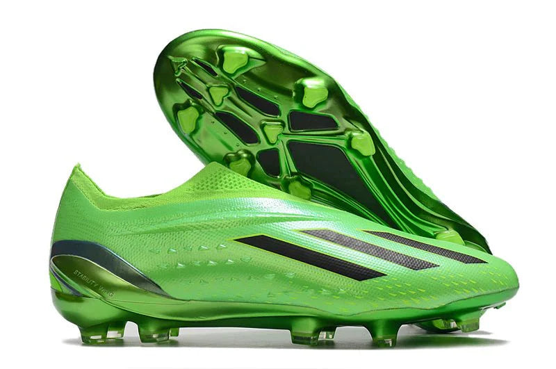 X Speedportal Elite FG sem atacadores Verde Brilhante