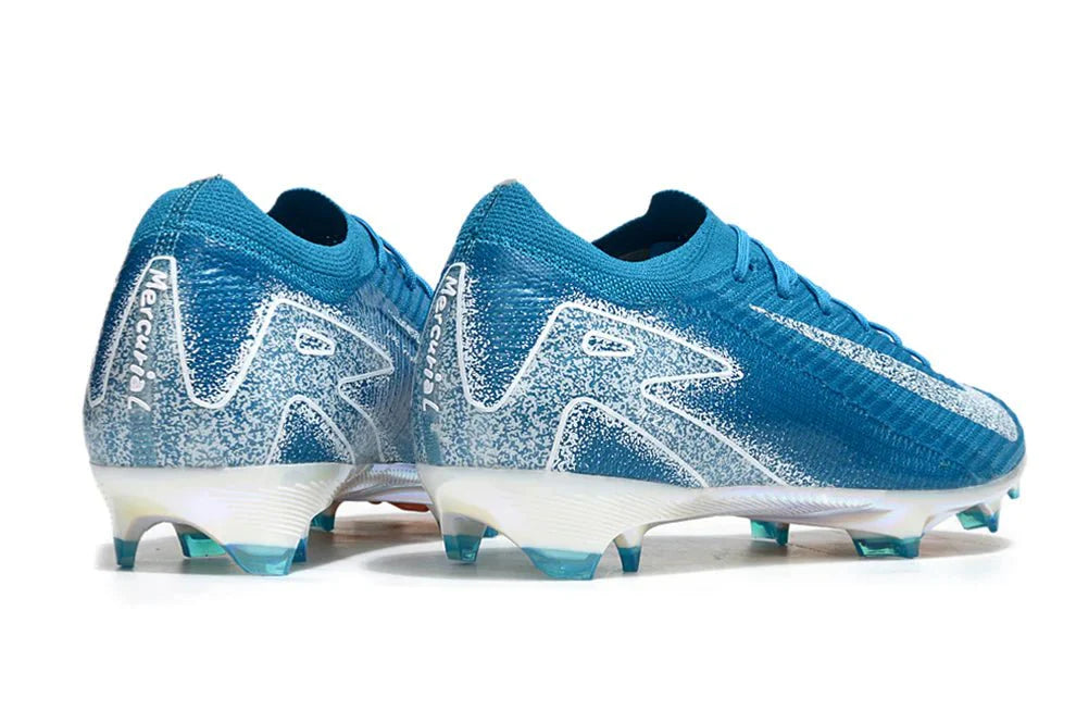 Mercurial Vapor XVI Elite FG Azul Claro/Branco
