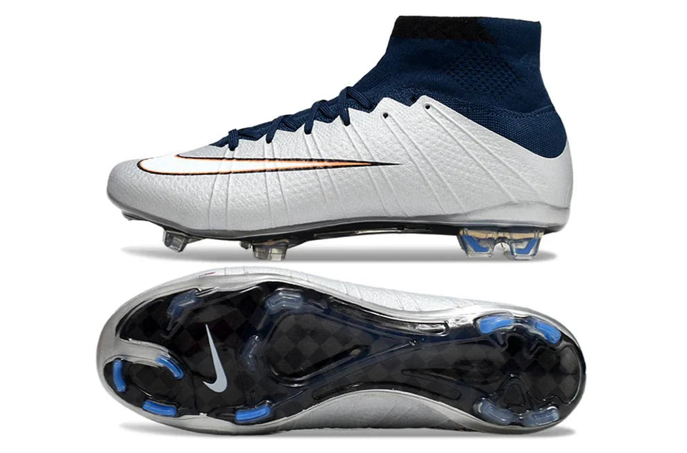 Mercurial Superfly IV Elite FG Prateado/Azul