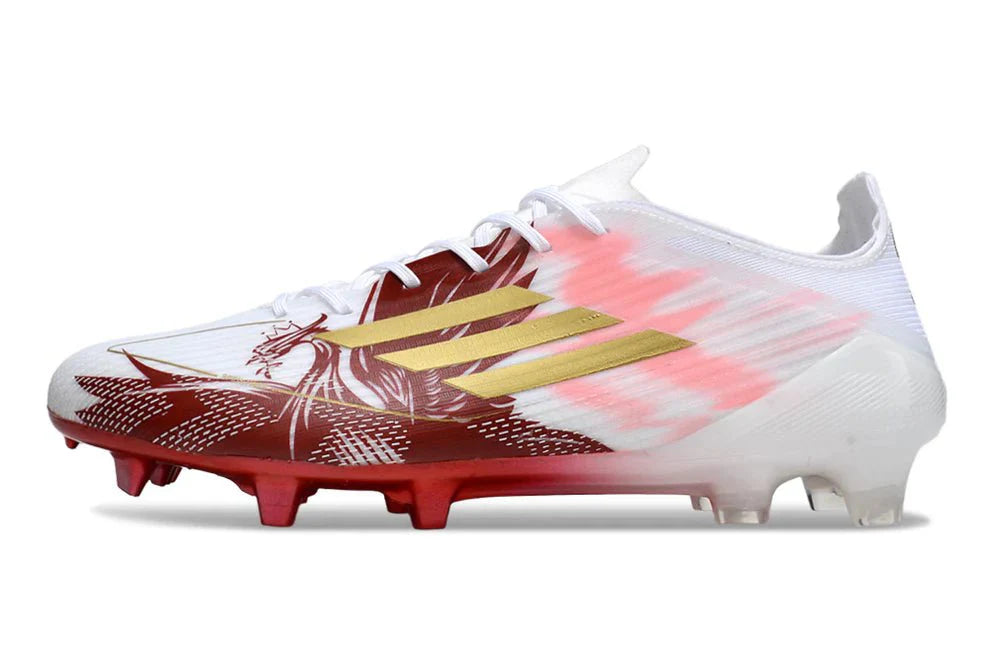 F50 Elite FG com atacadores Dragão Vermelho