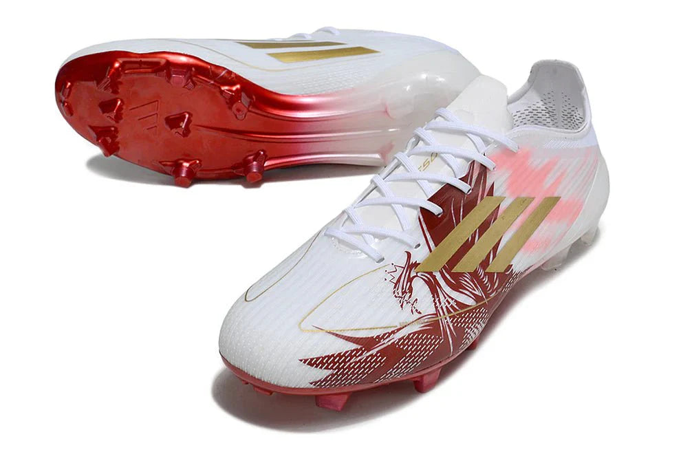 F50 Elite FG com atacadores Dragão Vermelho