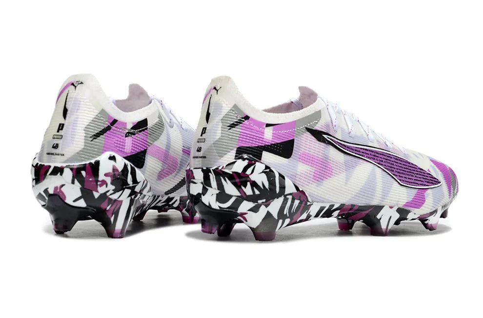 Ultra V Ultimate Elite FG Roxo/Branco Pacote 'Forever'