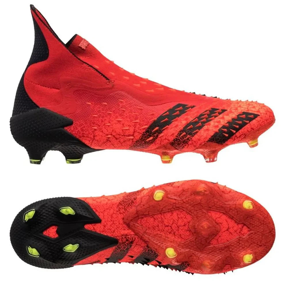 Predator Freak + Elite FG Vermelho/Preto
