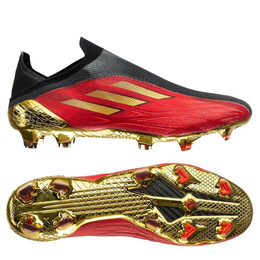 X Speed Flow Elite FG sem atacadores Vermelho/Dourado