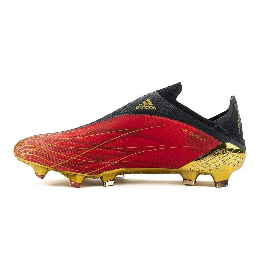 X Speed Flow Elite FG sem atacadores Vermelho/Dourado