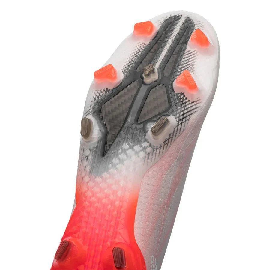 X Speed Flow Elite FG com atacadores Branco/Vermelho