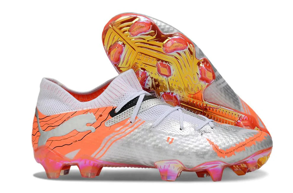 Future VII Ultimate Elite FG Branco/Laranja Conquista a Tua Montanha