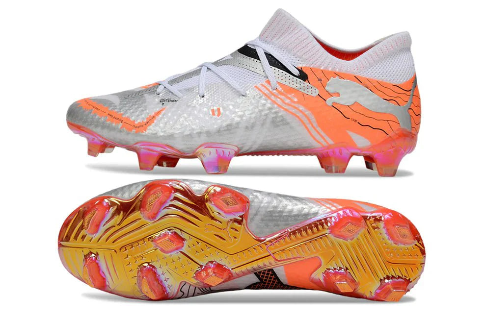 Future VII Ultimate Elite FG Branco/Laranja Conquista a Tua Montanha